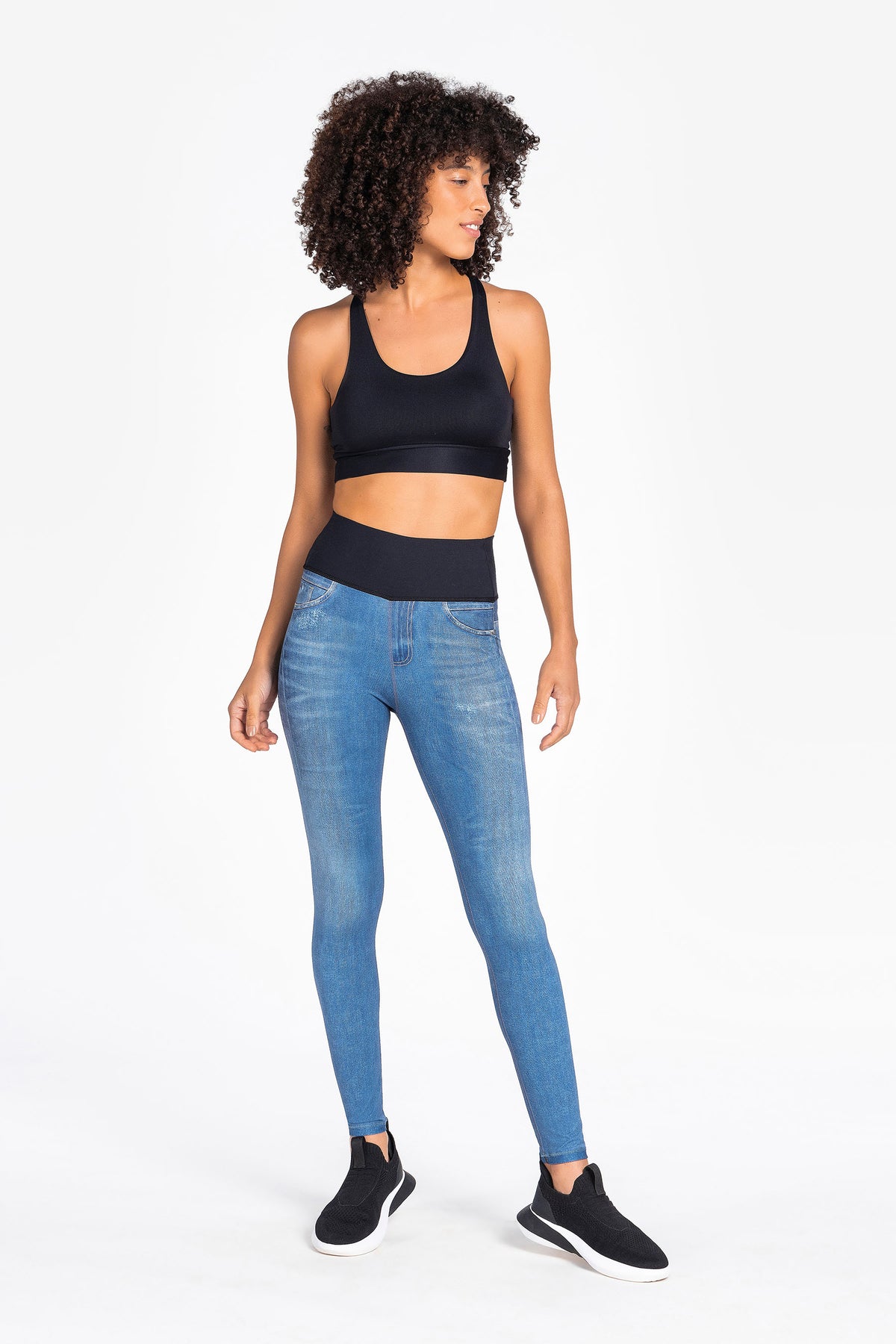 Float Denim Reversible Legging