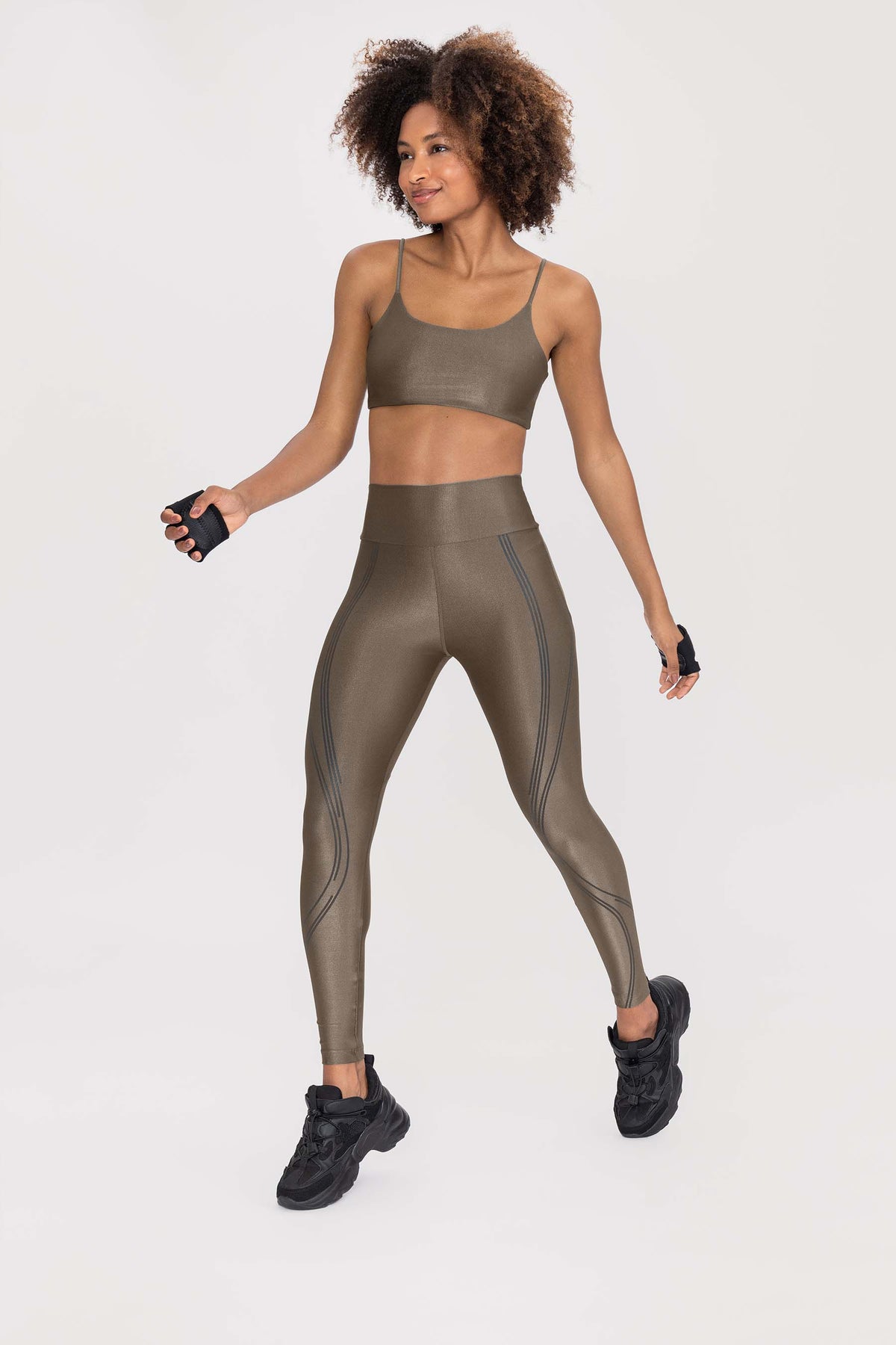 Block Side Leggings